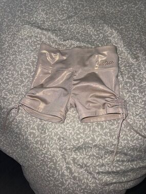 Justice Metallic dance Shorts